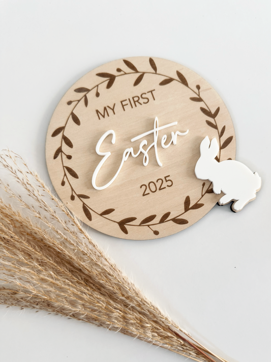 First Easter 2025 plaque