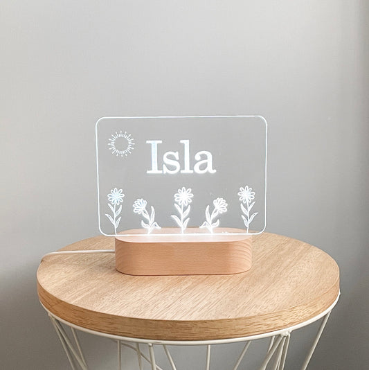 Acrylic insert ONLY - no light base